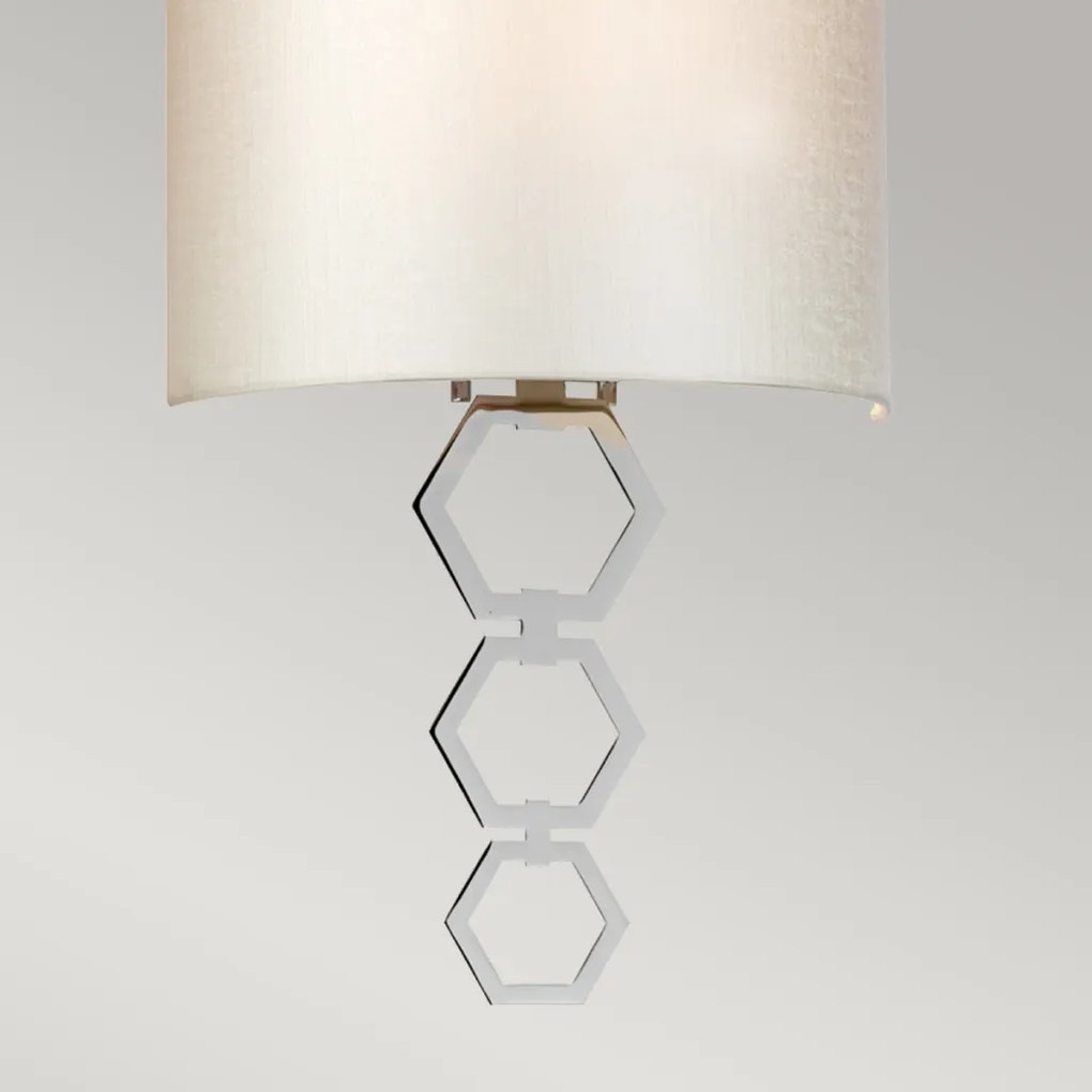 Elstead Lighting Clark CLARK-MEDIUM-PC Fali lámpa 1x60W/E27