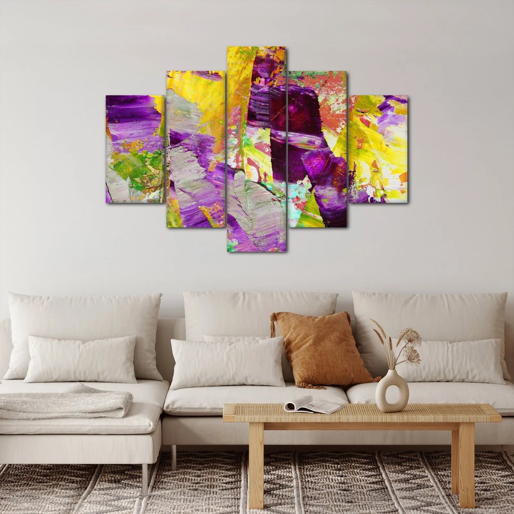 Absztrakció kép - festmény (150x105 cm)