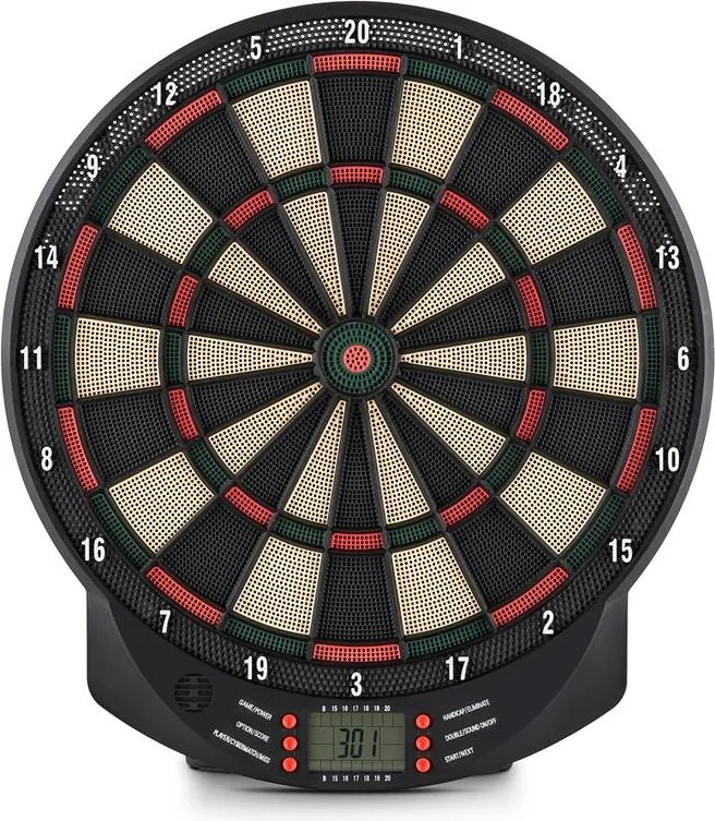 KLARFIT Dart gép, darts tábla, soft tip, 26 játék, hang