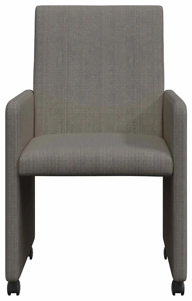 Kerekes Étkező Székek 2 pcs Világosszürke 57 x 66 x 94 cm