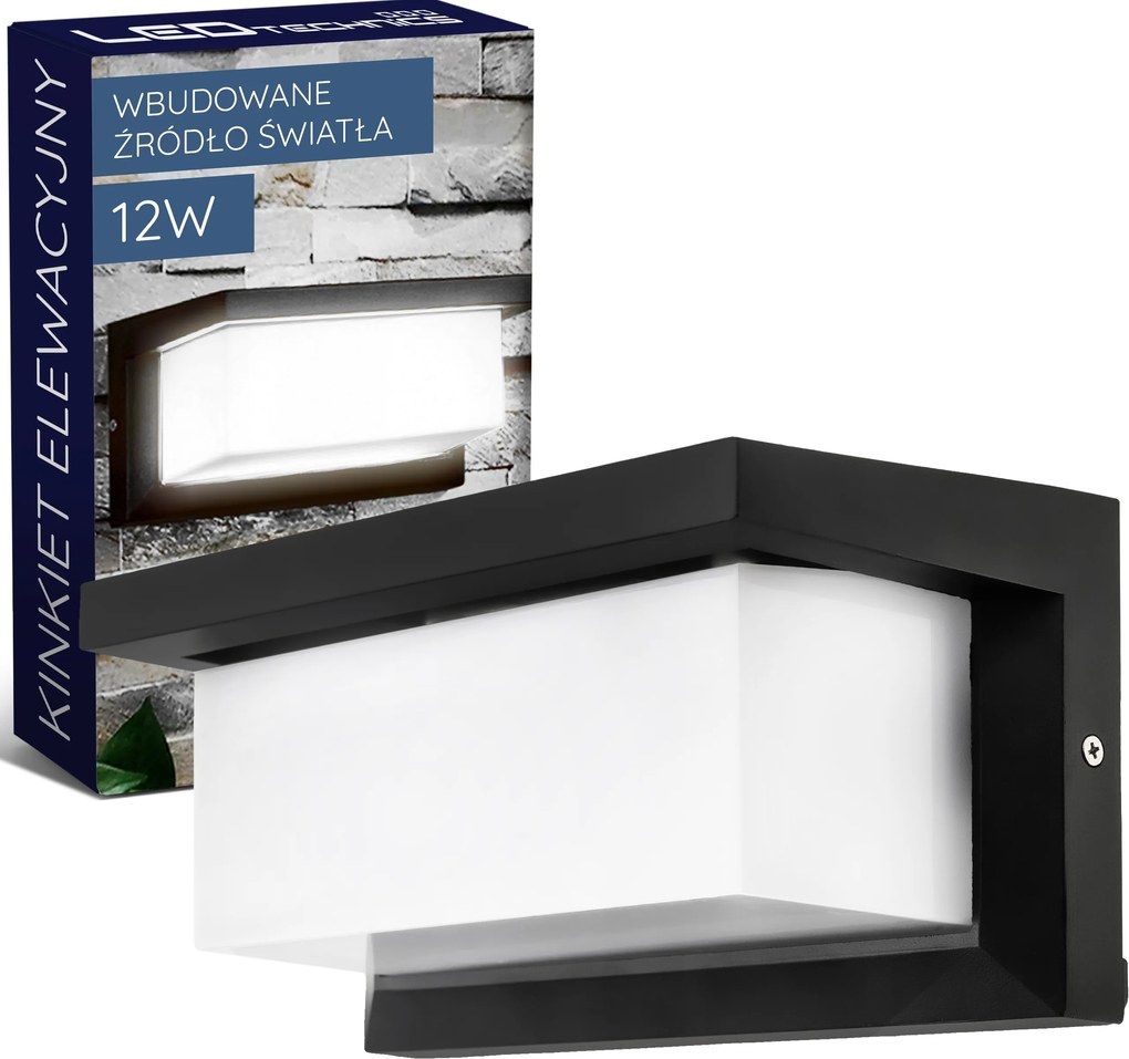 Homlokzati Fali Kerti Fali Lámpa Kültéri Modern 12W Led