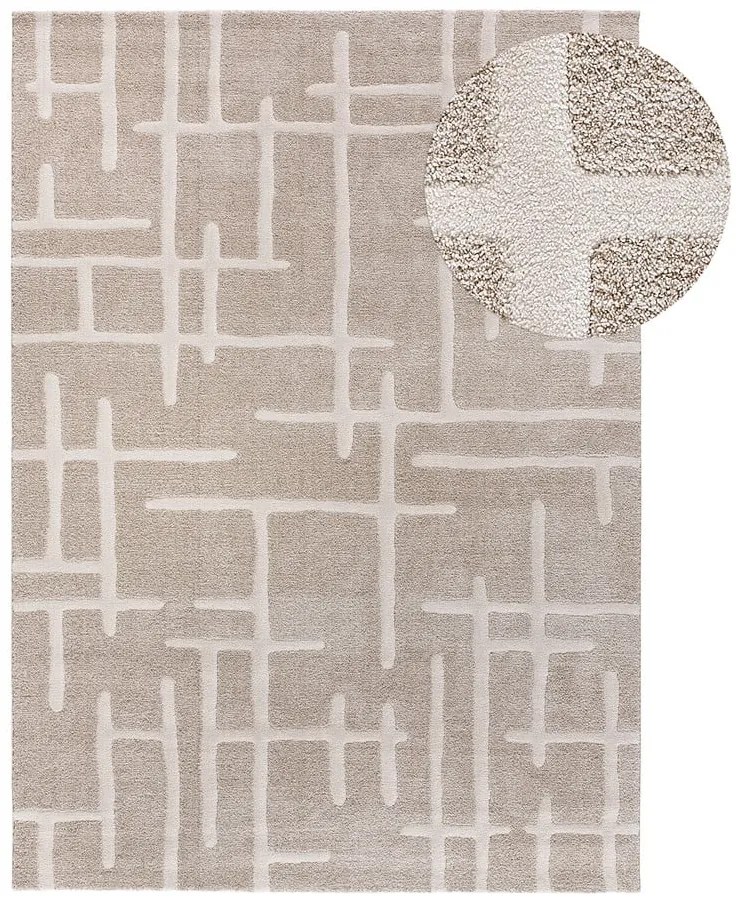 Bézs szőnyeg 80x150 cm Caledonia – Universal