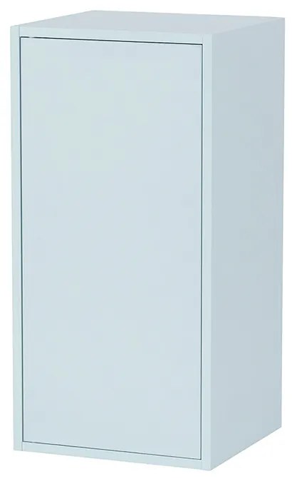 Boxie 1 ajtós fali szekrény 80x40x37 cm kék