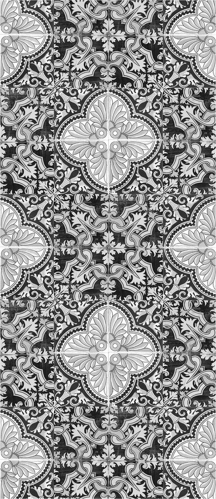 Fotótapéta Virágos Vintage Retro Geometria Neoklasszikus Minták 91x211 +ragasztó