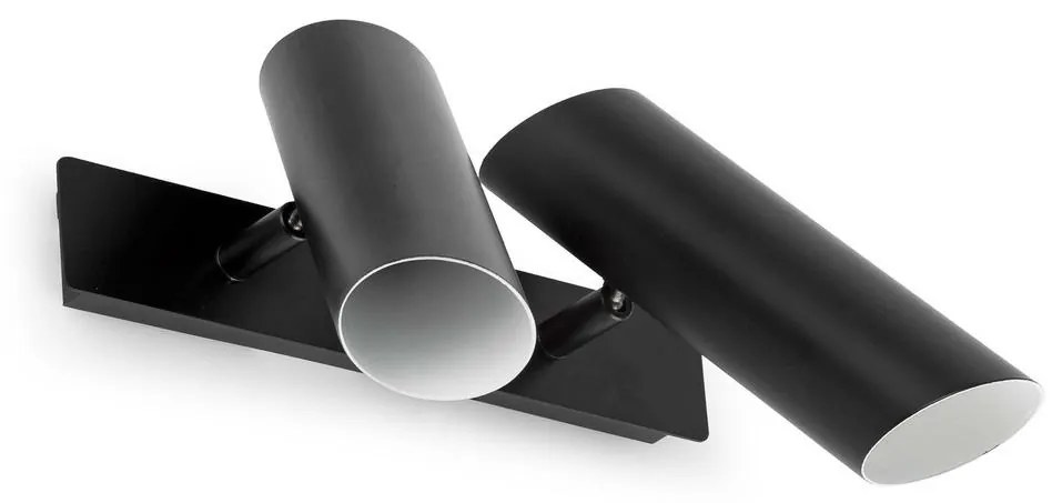 FARO 29876 - Fali spotlámpa LINK 2xGU10/11W/230V fekete