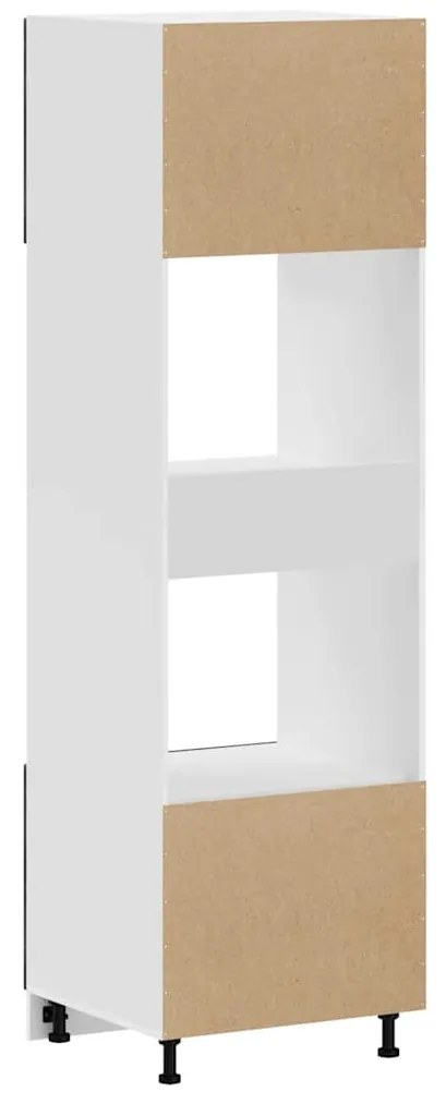 Lucca 2 db füstölt tölgy színű szerelt fa sütőszekrények