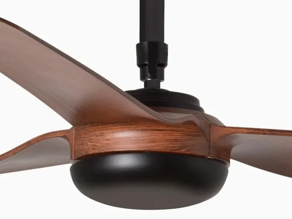 FARO 33817 - Mennyezeti ventilátor PUNT barna/fekete á. 130 cm + távirányítás