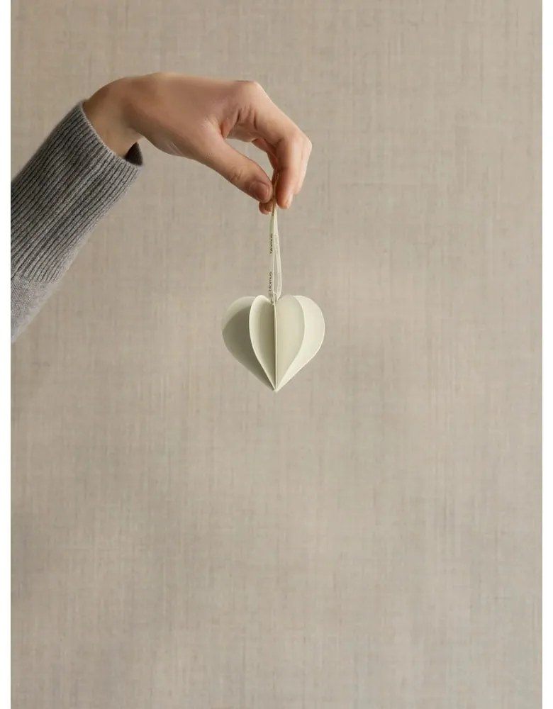 Papír karácsonyfadísz készlet 4 db-os 6,5 cm Kazary – Blomus