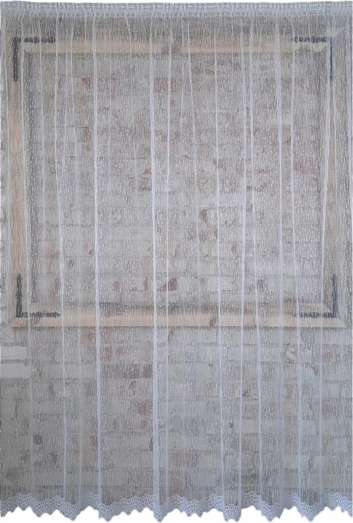 Kész függöny 300x230, erkély „rúd-háló”