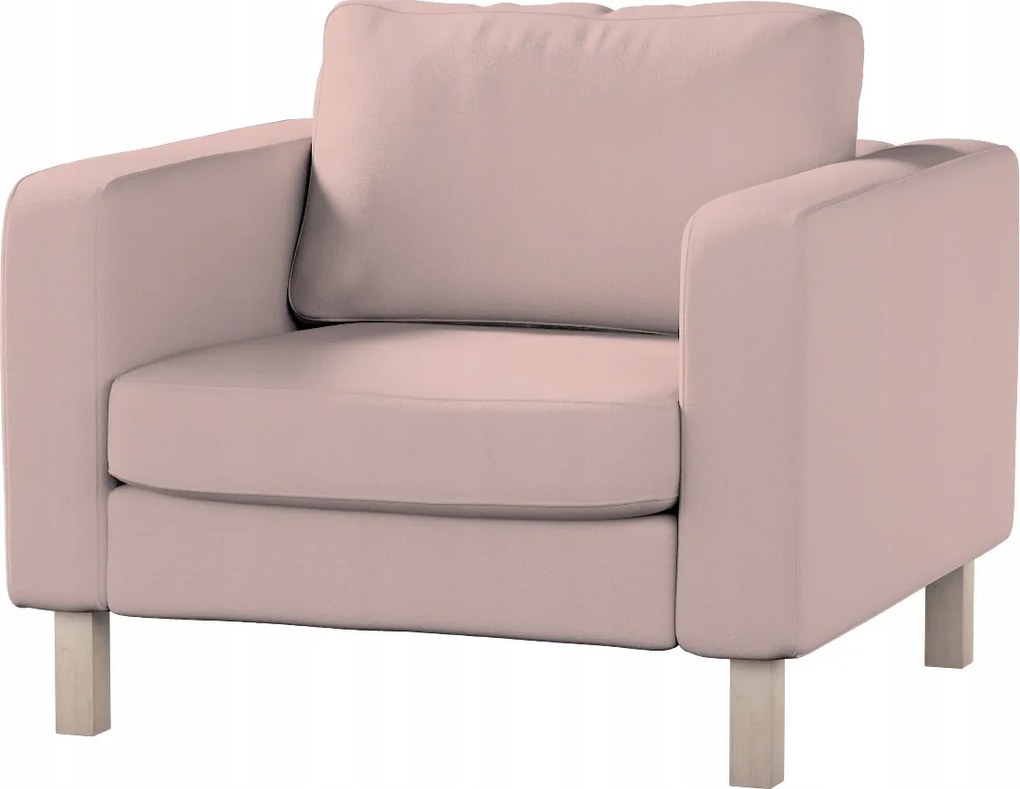 Karlstad Ikea fotelhuzat, rózsaszín, bükk