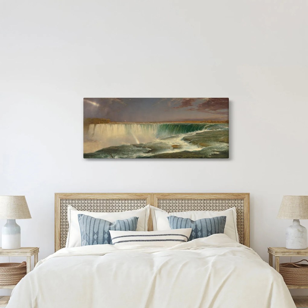 Kép - Frederic Edwin Church, Niagara, reprodukciók (120x50 cm)