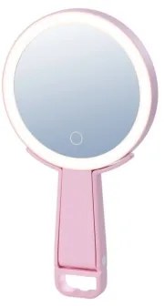 Immax 09102L - LED+CCT dimmelhető kozmetikai tükör SWEET LED/3W/5V rózsaszín