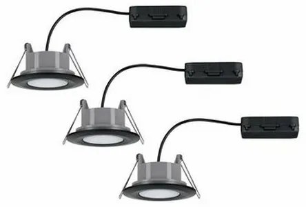 Paulmann 99991 - KÉSZLET 3xLED/6W IP65 Fürdőszobai beépíthető lámpa CALLA 230V
