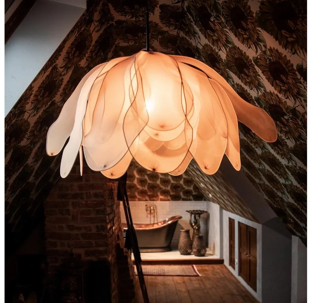 ByRydens 4202270-5507 - Csillár zsinóron LOU LOU 1xE27/5W/230V bézs