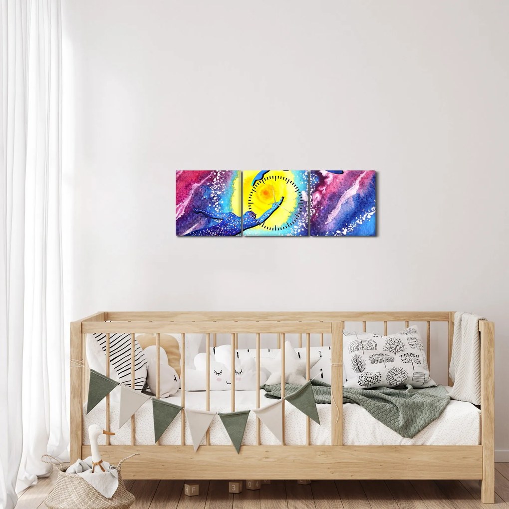 Kép - Érintés (órával) (90x30 cm)