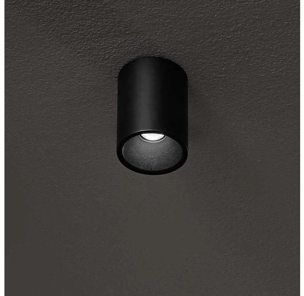 Ideal Lux - LED Spotlámpa NITRO LED/10W/230V átm. 8 cm CRI 90 fekete