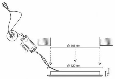 LED Dimmelhető beépíthető lámpa LED/6W/230V 3000-6500K Wi-Fi Tuya