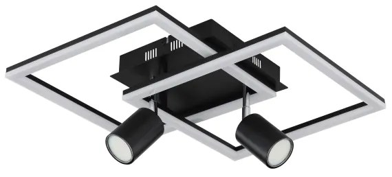 Globo 67308-36 - LED Mennyezeti lámpa DANNY 2xLED/18W/230V + 2xGU10/35W/230V