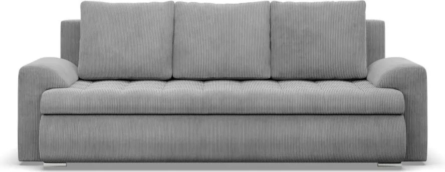 Tokio kanapéágy, kordbársony, szürke