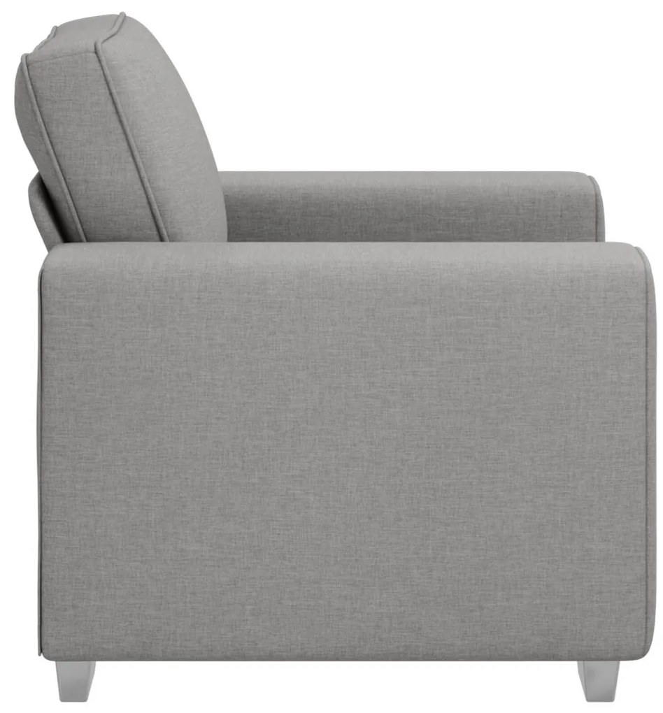 Kanapé párnával Felhős szürke 100 x 77 x 82 cm szövet