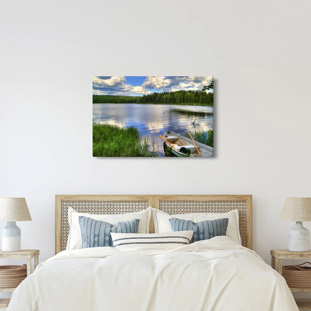 Kép - Festői falu (90x60 cm)