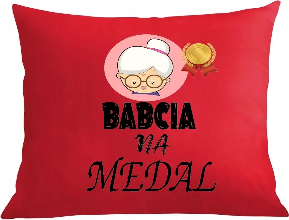 Párna párnahuzat Nagymama medál Nagymama napja Ajándék