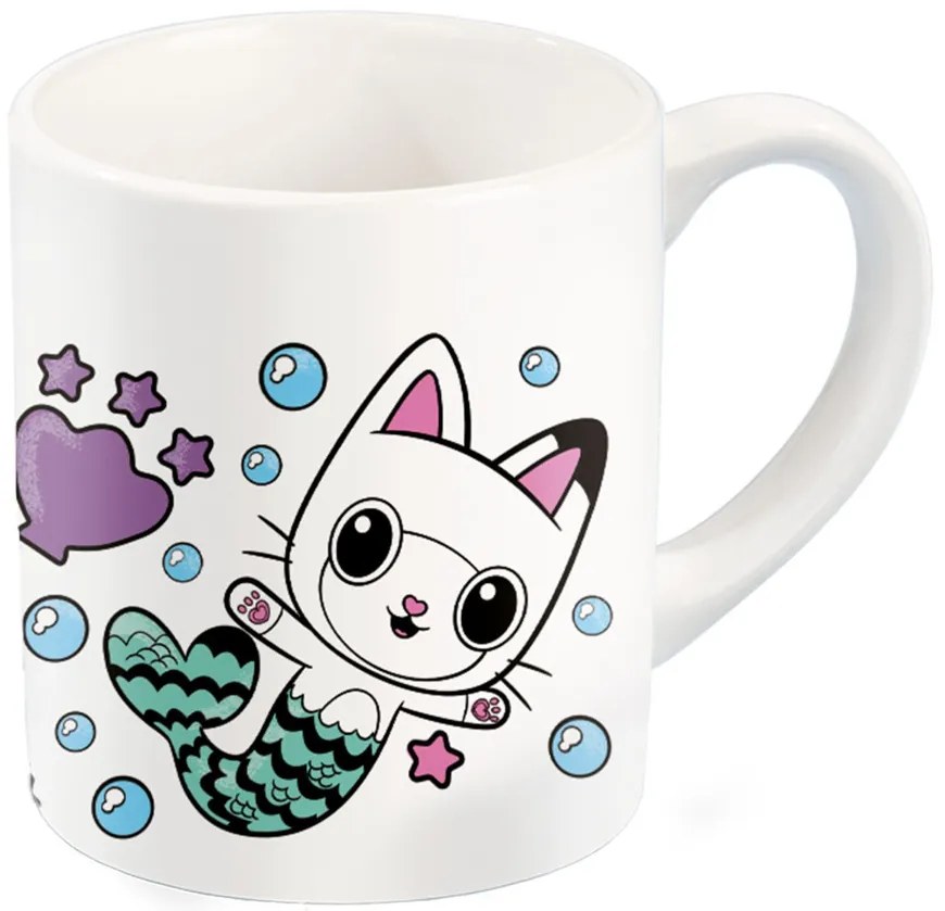 Gabi babaháza Cats festhető porcelán bögre 235 ml Díszdobozban