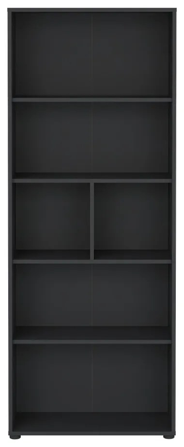 Antracitszürke könyvespolc 80x205 cm Sign – Tvilum