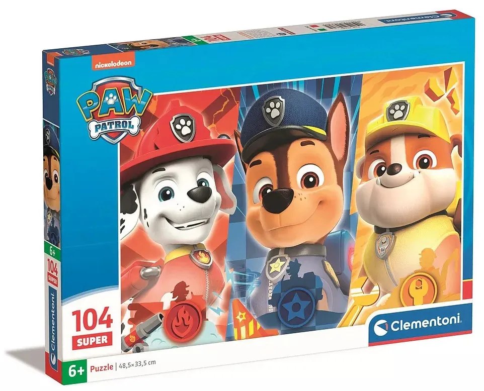 Mancs Őrjárat Guys 104 db-os puzzle Clementoni