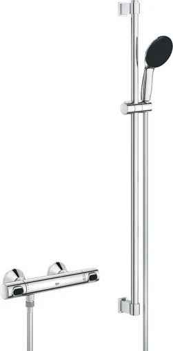 Zuhany csaptelep GROHE Precision Flow zuhanyszettel együtt 150 mm króm 34805001