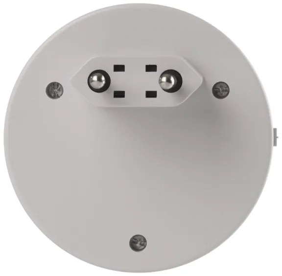 LED konnektorba dugható éjszakai lámpa fényérzékelővel+2xUSB 3xLED/0,3W/230V