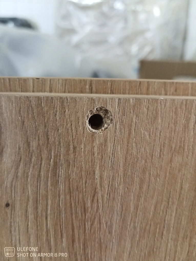 AKCIÓ Fali TV állvány ENTSIAN 150x40cm, artisan tölgy, II. osztály