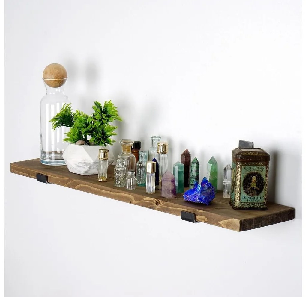 Fali polc 16x60 cm fenyő