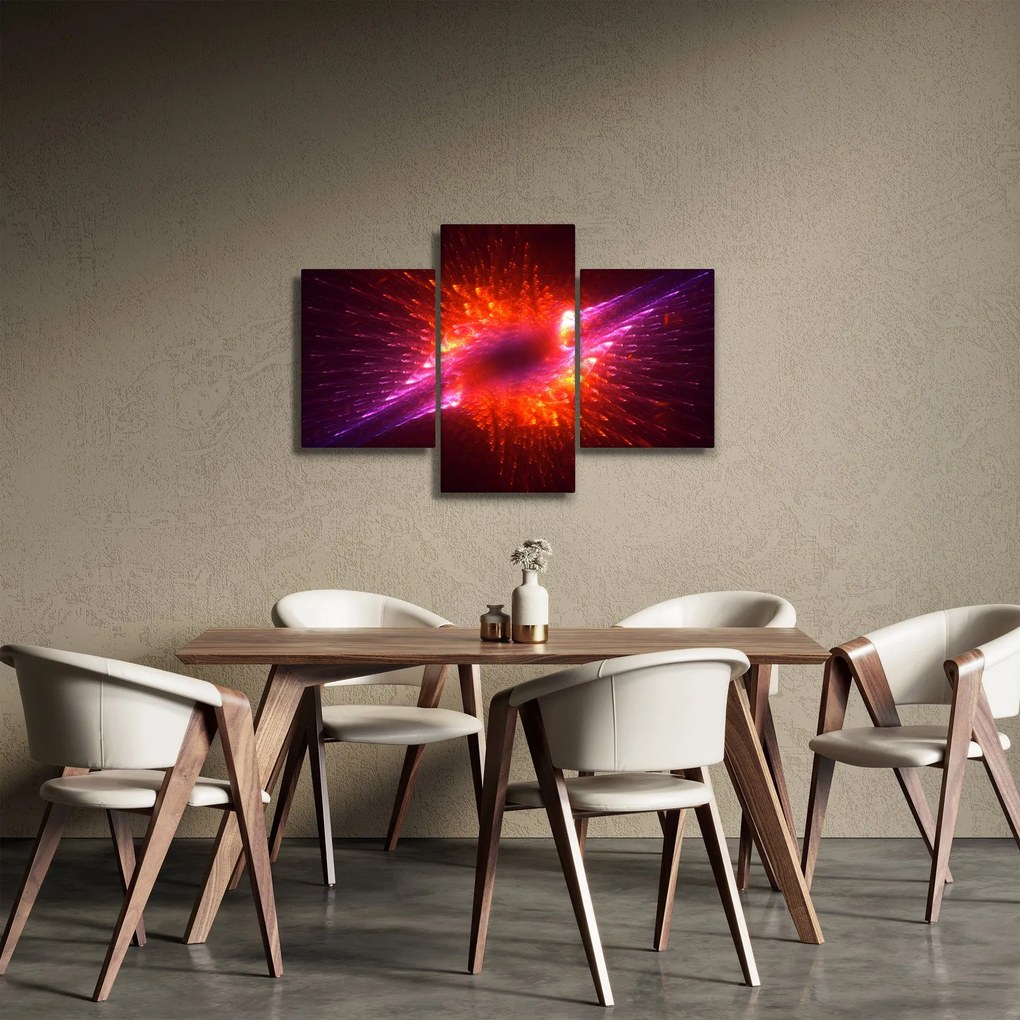 Modern tüskés absztrakció képe (90x60 cm)