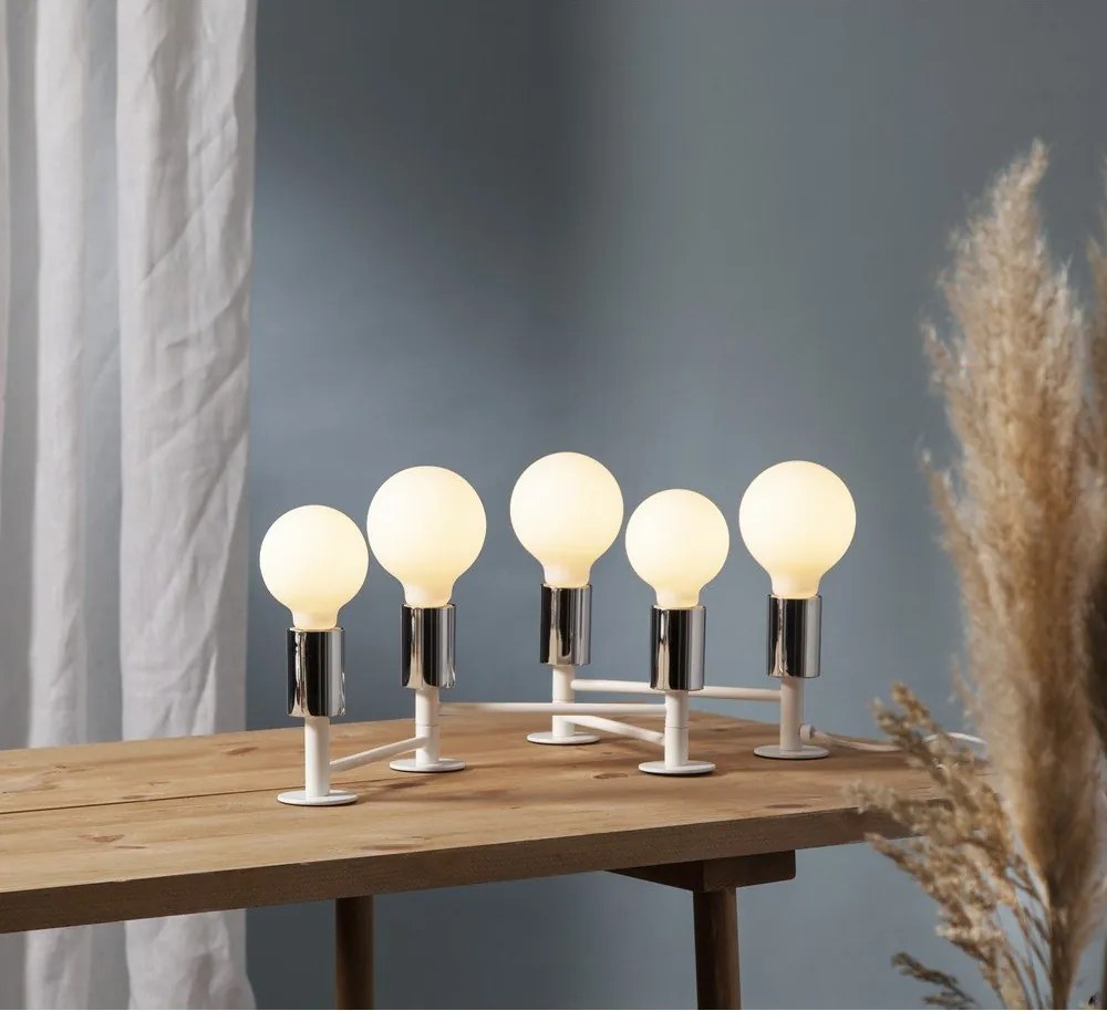 Meleg színű LED szabályozható izzó E27, 5 W – Star Trading