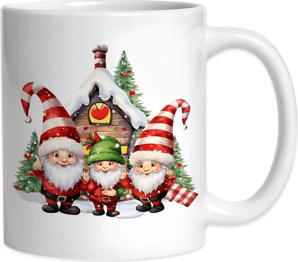 Karácsonyi bögre Kerámia manó karácsony