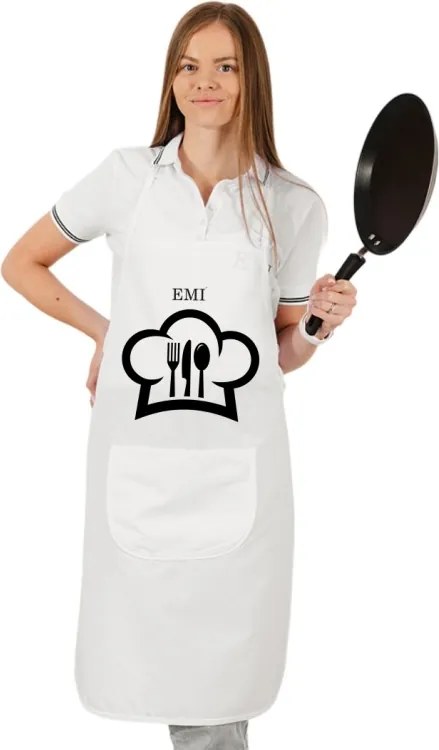 EMI Chef konyhai kötény, Fekete
