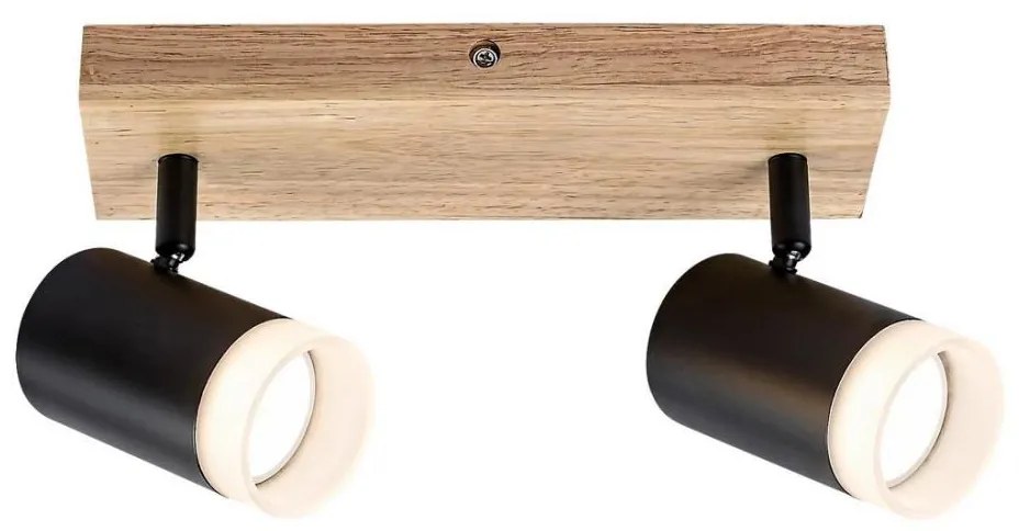 Rabalux 73122 - TORAS mennyezeti spotlámpa 2xGU10/5W/230V tölgy