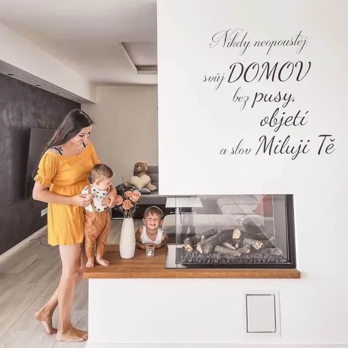 INSPIO Falmatrica idézet - Soha ne hagyd el az otthonod
