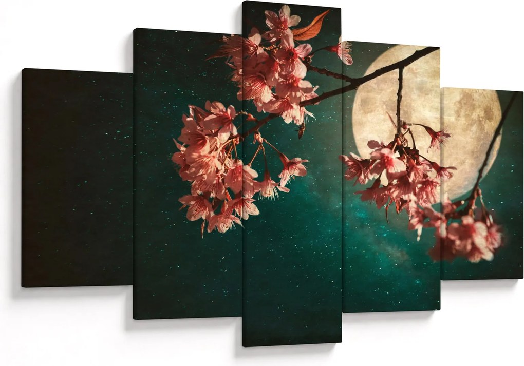 Kép - Sakura teliholdkor (150x105 cm)
