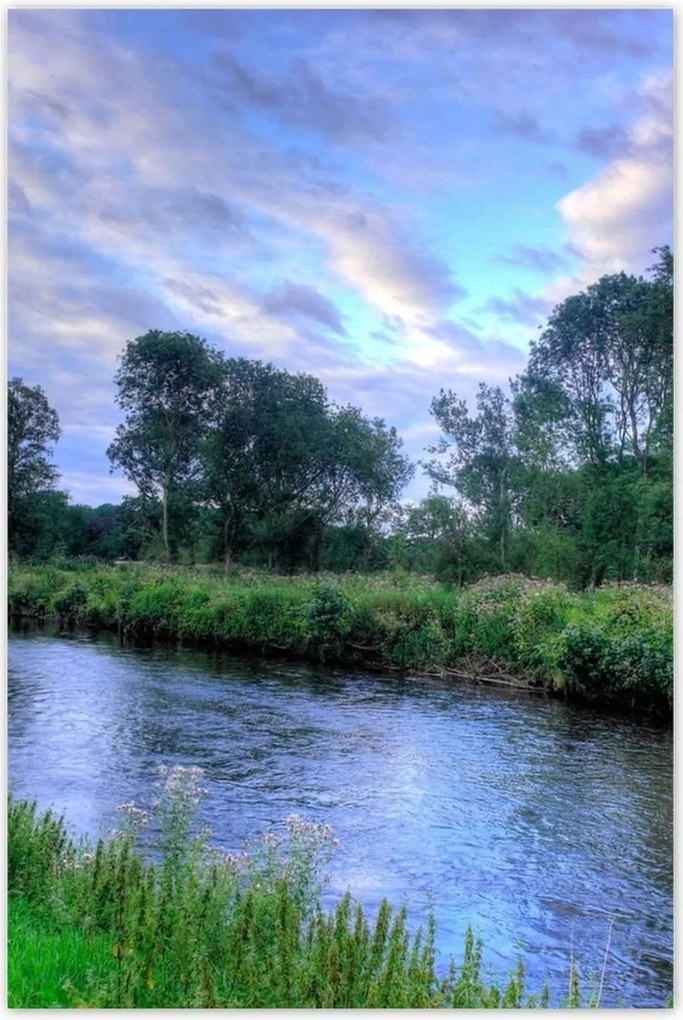 Poszterek 80x120 Esti folyó