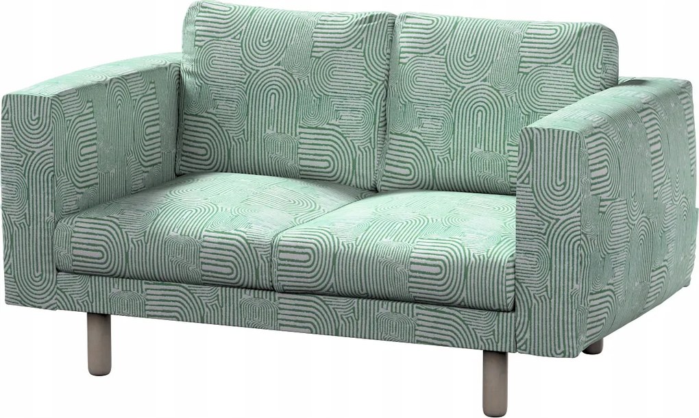 Norsborg 2 személyes kanapé huzat Ikea menta-ecru