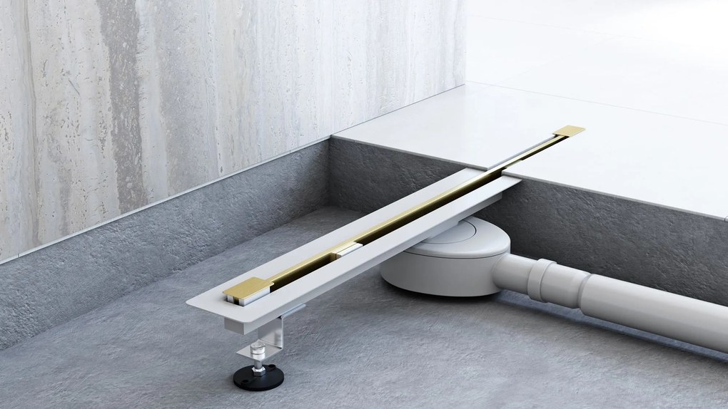 lineáris lefolyó Rea Neo Ultra Slim Pro Gold Brush 60