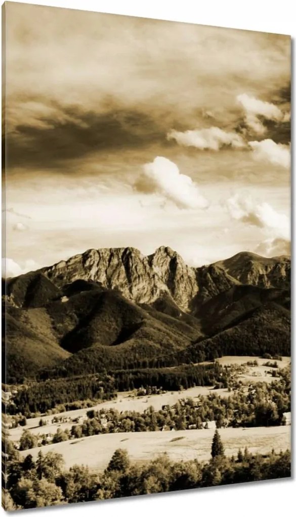 Vászonkép 80x120 Tátra Lengyel hegyek Kilátás