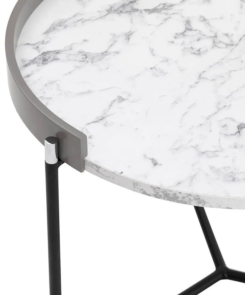 Összecsukható asztal Mandy Athracite, 2 db