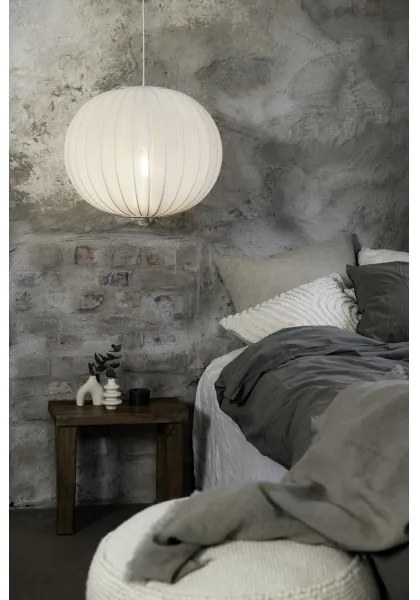 Markslöjd 108792 - Csillár zsinóron FORENCE 1xE27/40W/230V átm. 50 cm fehér