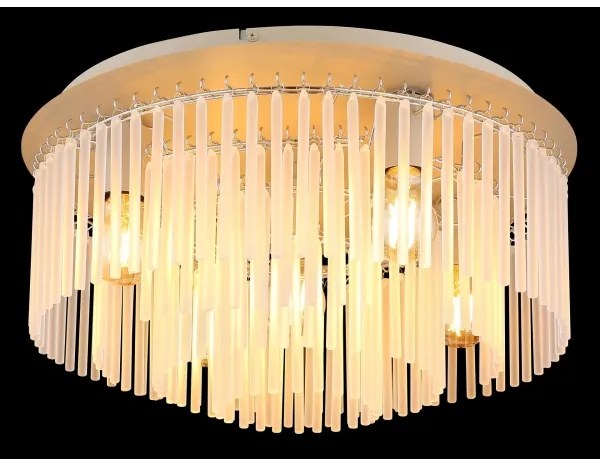 Globo 15698D1B - Mennyezeti lámpatest GORLEY, 5x E27 (max. 60 W), 230 V, átmérő 50 cm