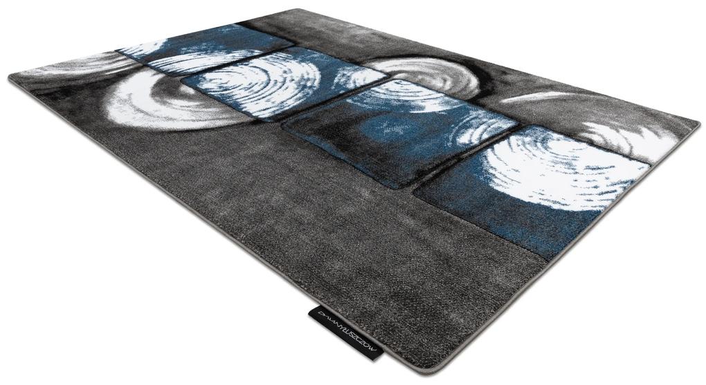 INTERO PHONO 3D szőnyeg Négyzetek kék