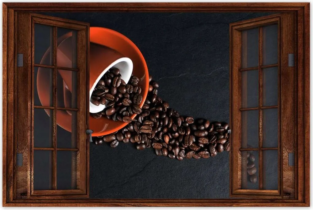 Poszterek 120x80 Kávé Kaffe