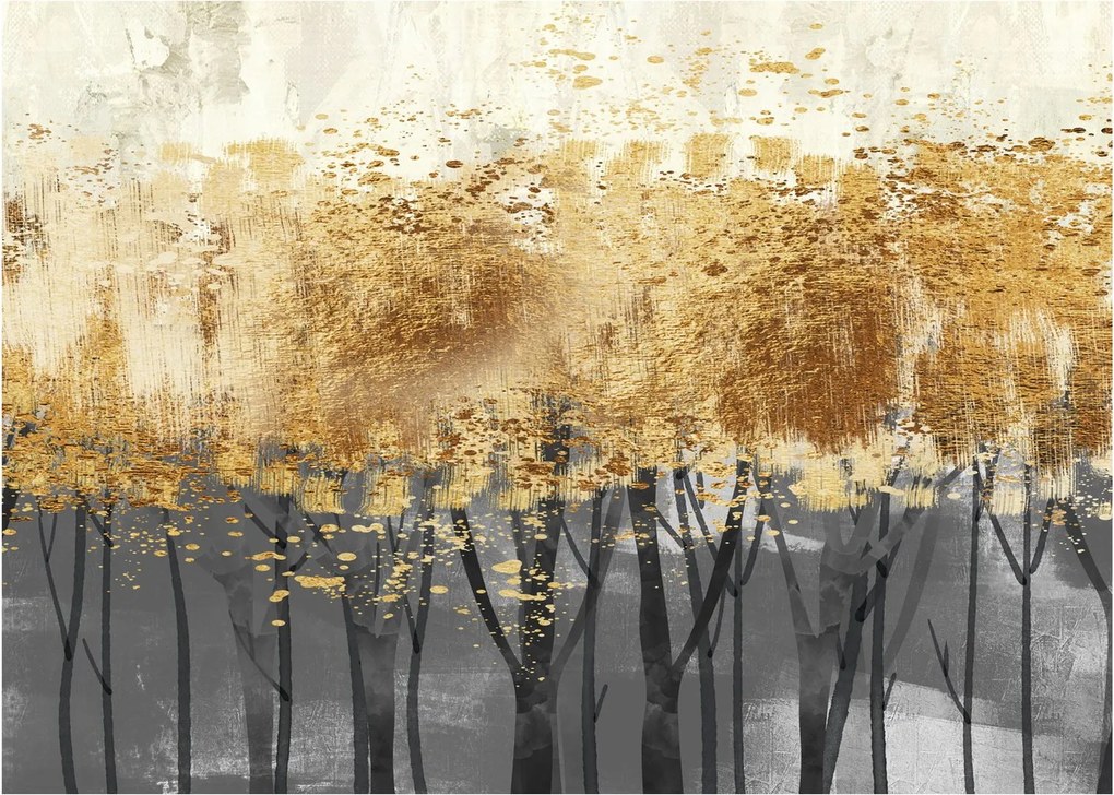 Kép - Arany fák (70x50 cm)